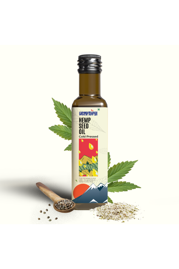 Cold Pressed Hemp Seed Oil